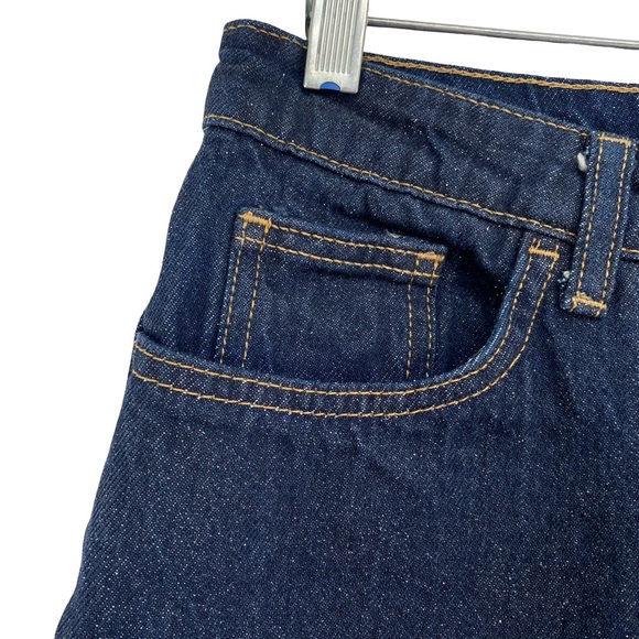 MNG Mango Womens Wide Leg Shimmer Glitter Jeans - Picture 4 of 7